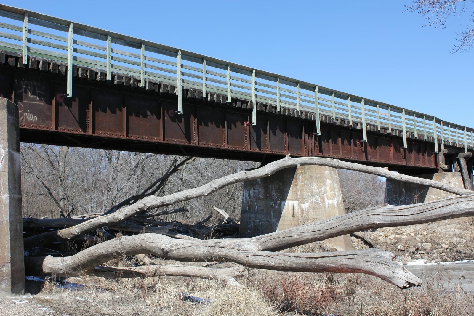 North approach girders